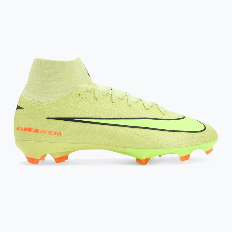 Buty piłkarskie męskie Nike Mercurial Superfly 10 Pro FG limelight/hyper crimson/volt 2