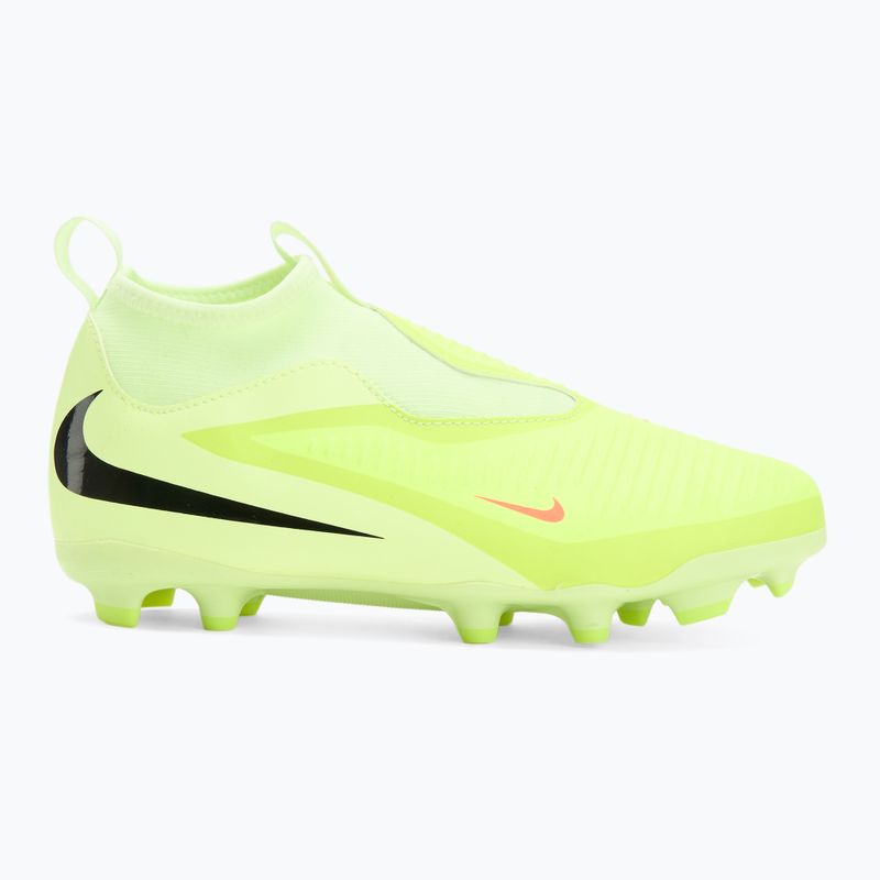 Buty piłkarskie dziecięce Nike Jr. Phantom 6 High Academy FG/MG hyper crimson/limelight/black 2