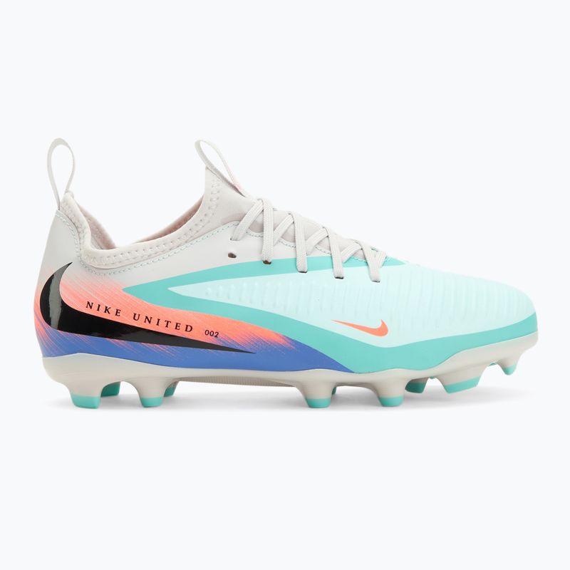 Buty piłkarskie męskie Nike United Phantom 6 Low Academy Jr FG/MG pistachio frost/hyper orange 2