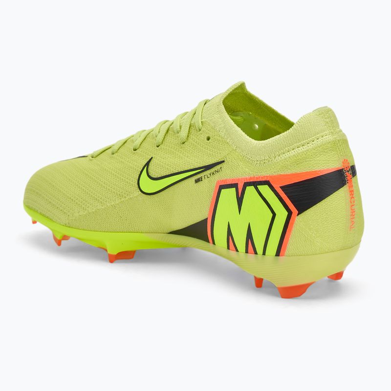 Buty piłkarskie dziecięce Nike Jr. Mercurial Vapor 16 Pro FG limelight/hyper crimson/volt 3
