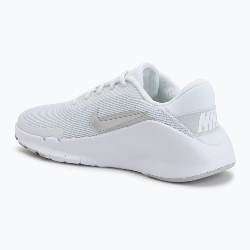 Buty treningowe damskie Nike Flex Train white/photon dust/metallic silver 3