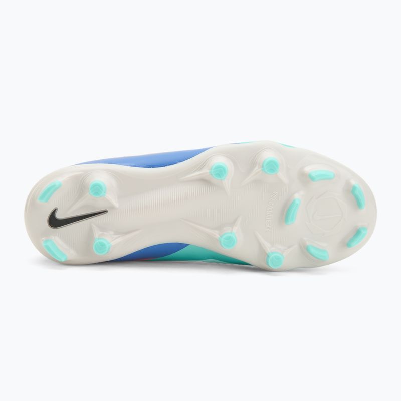 Buty piłkarskie dziecięce Nike United Phantom 6 High Academy Jr FG/MG pistachio frost/hyper orange 4