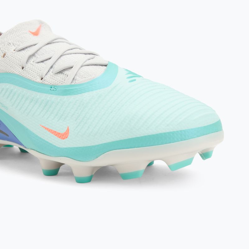Buty piłkarskie męskie Nike United Phantom 6 Low Pro Jr FG/MG pistachio frost/hyper orange 7