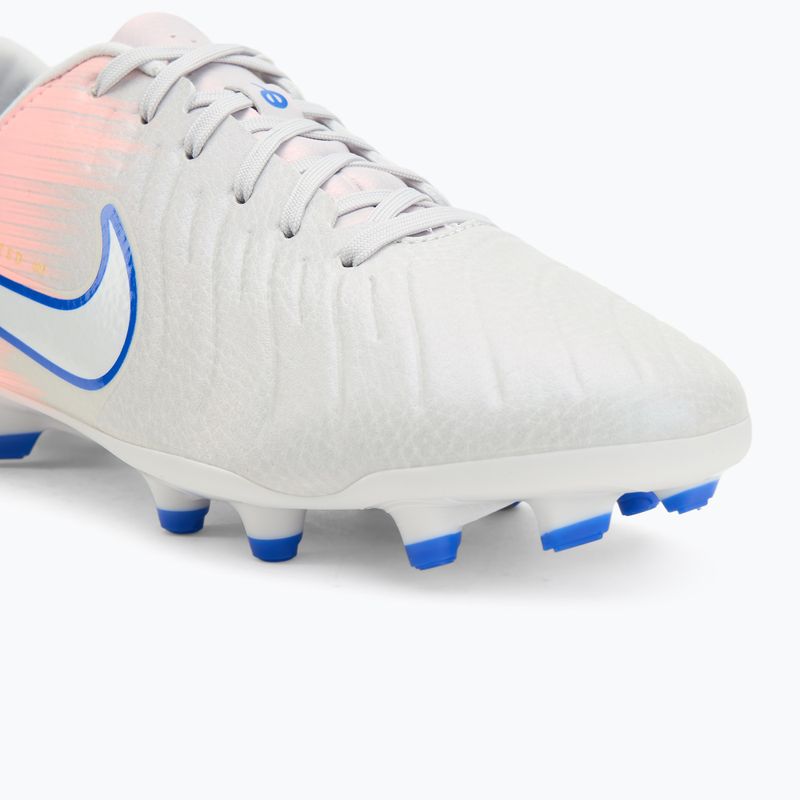 Buty piłkarskie męskie Nike United Tiempo Legend 10 Academy FG/MG vast grey/racer blue 7