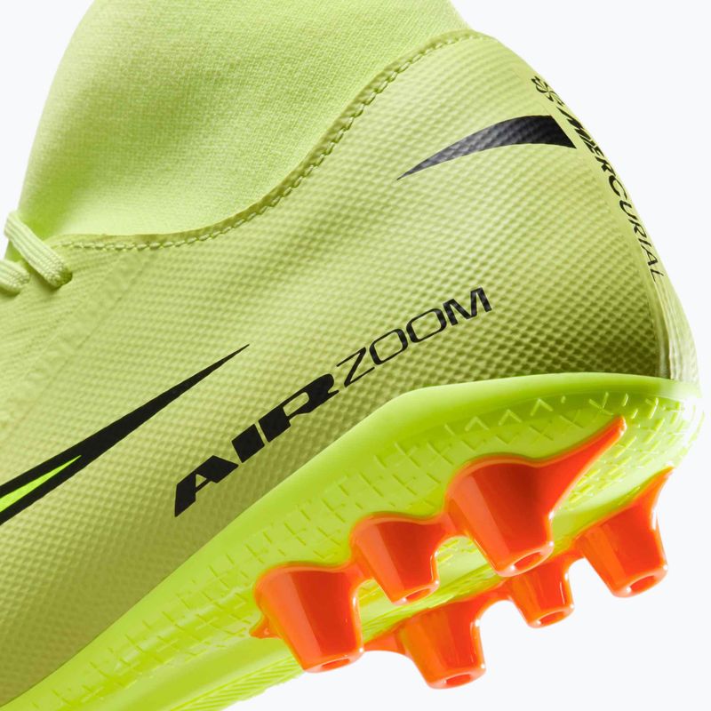 Buty piłkarskie męskie Nike Mercurial Superfly 10 Academy AG limelight/hyper crimson/volt 8