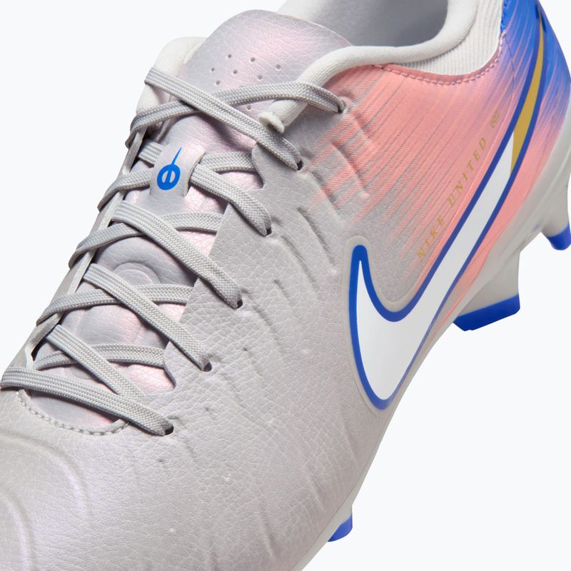 Buty piłkarskie męskie Nike United Tiempo Legend 10 Academy FG/MG vast grey/racer blue 8