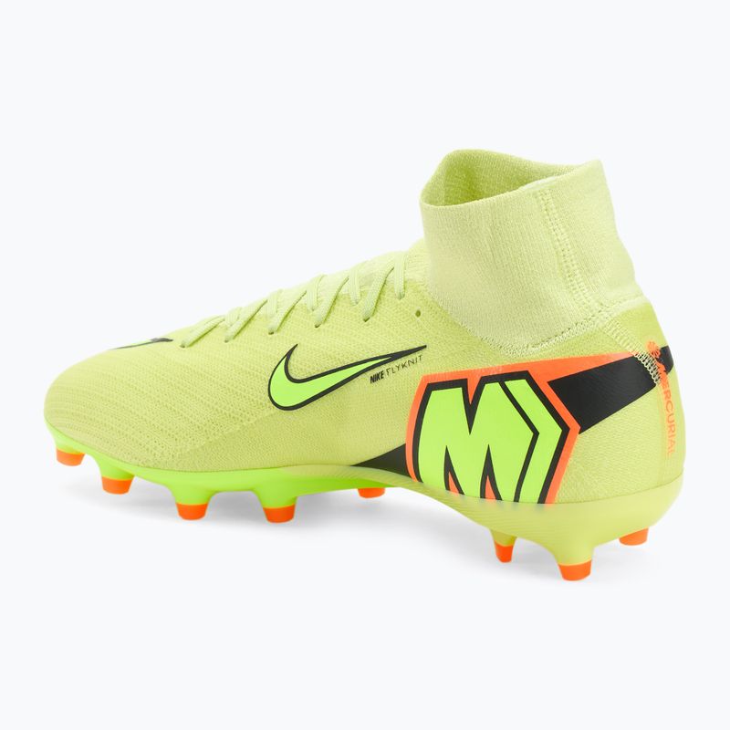 Buty piłkarskie męskie Nike Mercurial Superfly 10 Pro AG-Pro limelight/hyper crimson/volt 3