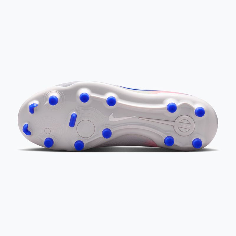 Buty piłkarskie dziecięce Nike United Tiempo Legend 10 Academy Jr FG/MG vast grey/racer blue 5