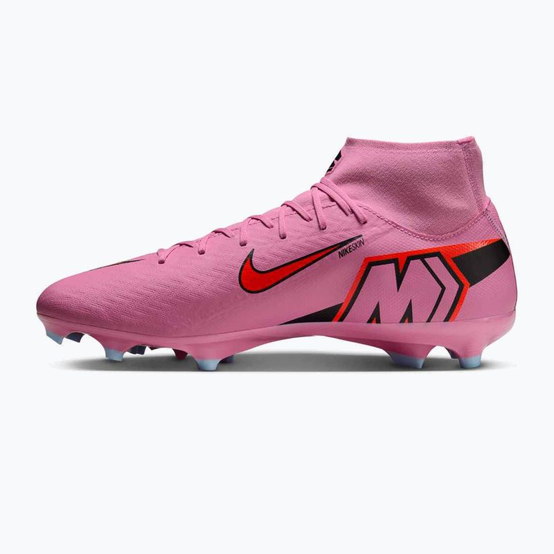 Buty piłkarskie męskie Nike Mercurial Superfly 10 Academy MG magic flamingo/black/total crimson 2