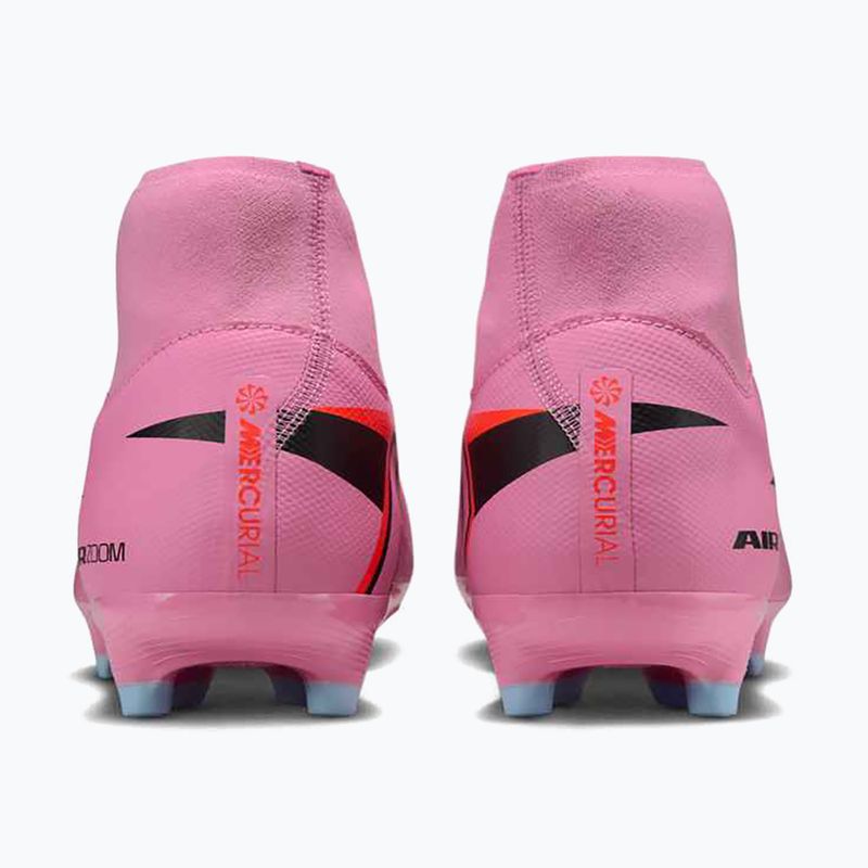 Buty piłkarskie męskie Nike Mercurial Superfly 10 Academy MG magic flamingo/black/total crimson 4