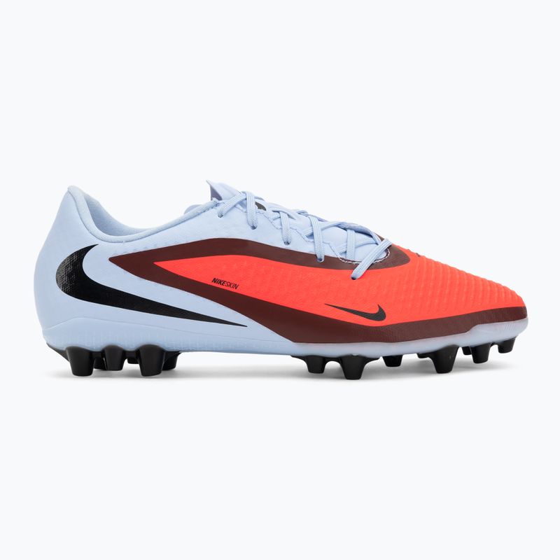 Buty piłkarskie męskie Nike Phantom 6 Low Academy AG royal tint/bright crimson/black 2