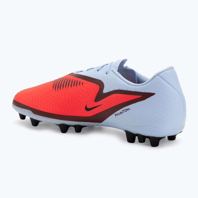 Buty piłkarskie męskie Nike Phantom 6 Low Academy AG royal tint/bright crimson/black 3