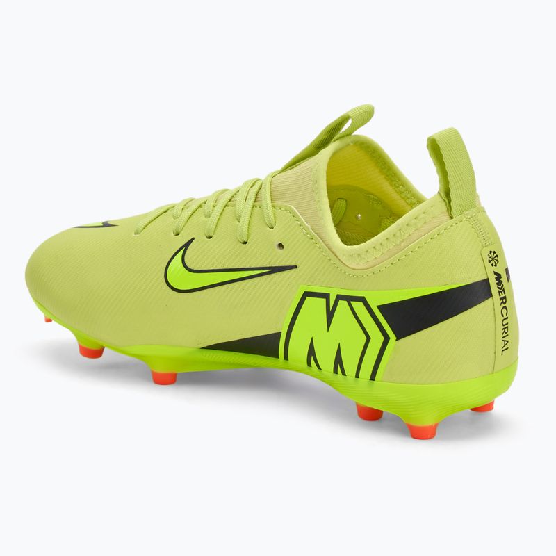 Buty piłkarskie dziecięce Nike Mercurial Vapor 16 Academy FG/MG limelight/hyper crimson/volt 3
