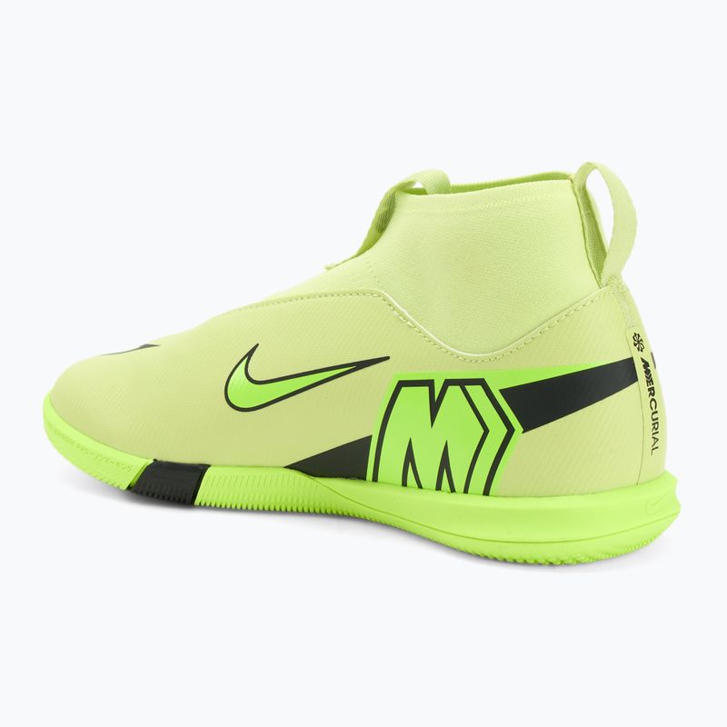Buty piłkarskie dziecięce Nike Mercurial Superfly 10 Academy IC limelight/hyper crimson/volt 3