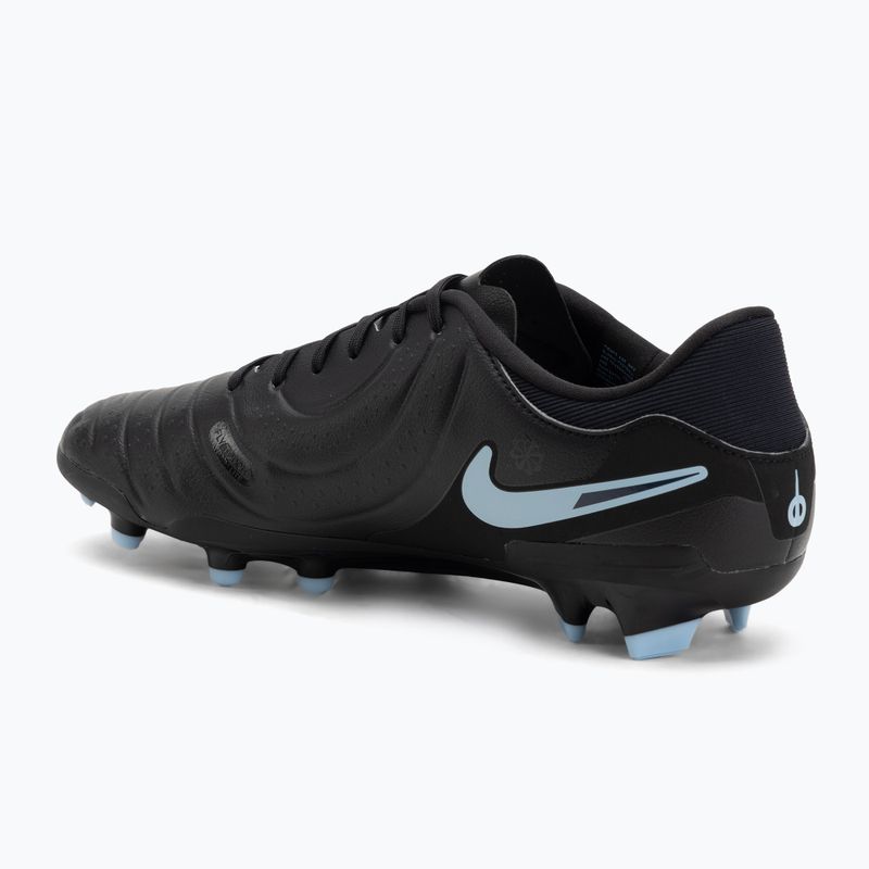 Buty piłkarskie męskie Nike Tiempo Legend 10 Academy FG/MG black/black 3