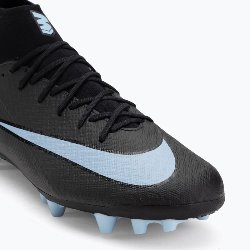 Buty piłkarskie męskie Nike Mercurial Superfly 10 Academy AG black/ice blue 7
