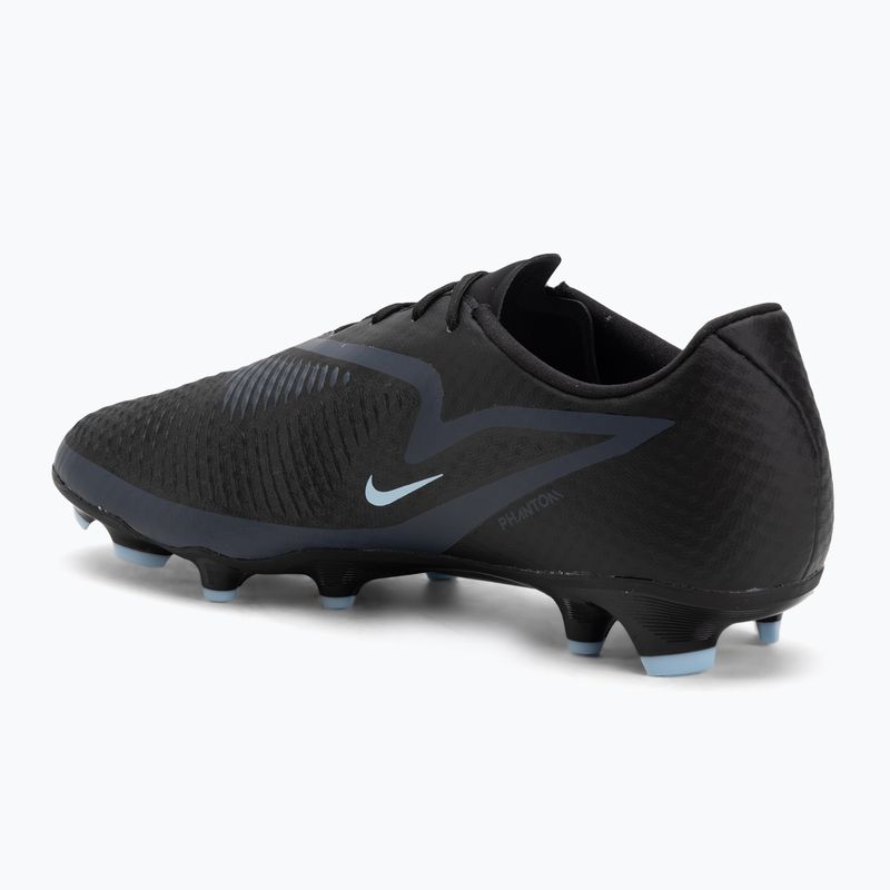 Buty piłkarskie męskie Nike Phantom 6 Low Academy FG/MG black/black 3