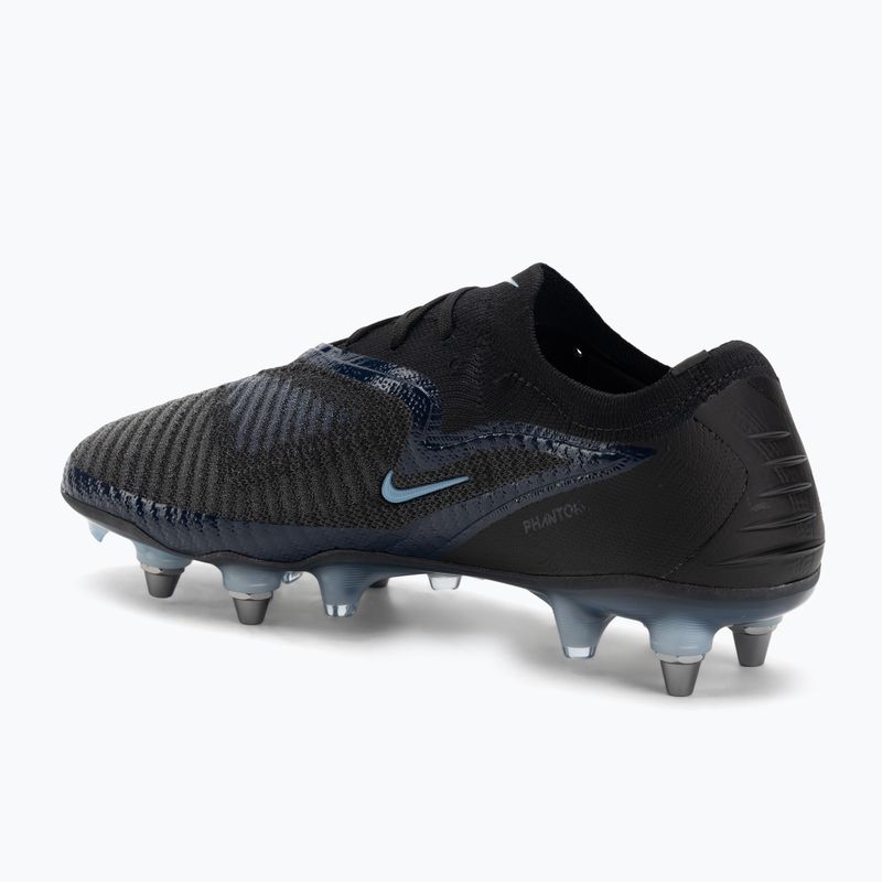 Buty piłkarskie męskie Nike Phantom 6 Low Elite SG-Pro black/black 3