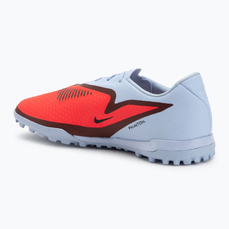 Buty piłkarskie męskie Nike Phantom 6 Low Academy TF royal tint/bright crimson 3