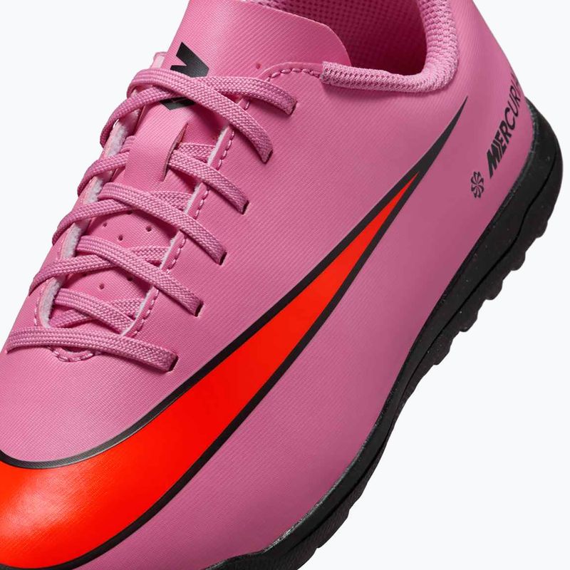 Buty piłkarskie dziecięce Nike Mercurial Vapor 16 Club TF magic flamingo/black/total crimson 8