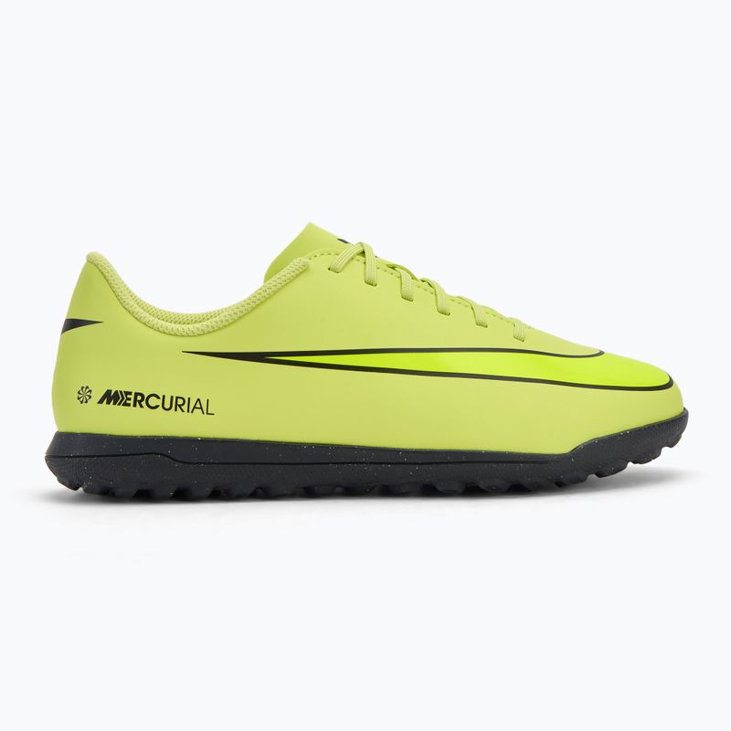 Buty piłkarskie dziecięce Nike Mercurial Vapor 16 Club TF limelight/hyper crimson/volt 2