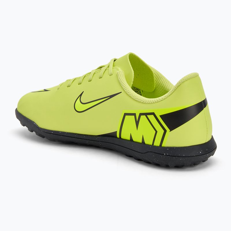 Buty piłkarskie dziecięce Nike Mercurial Vapor 16 Club TF limelight/hyper crimson/volt 3
