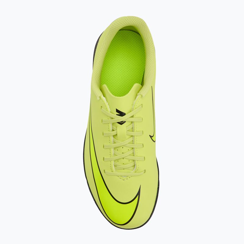Buty piłkarskie dziecięce Nike Mercurial Vapor 16 Club TF limelight/hyper crimson/volt 5
