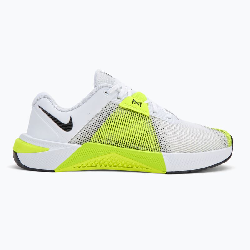 Buty do podnoszenia ciężarów męskie Nike Metcon 10 white/volt/black 2