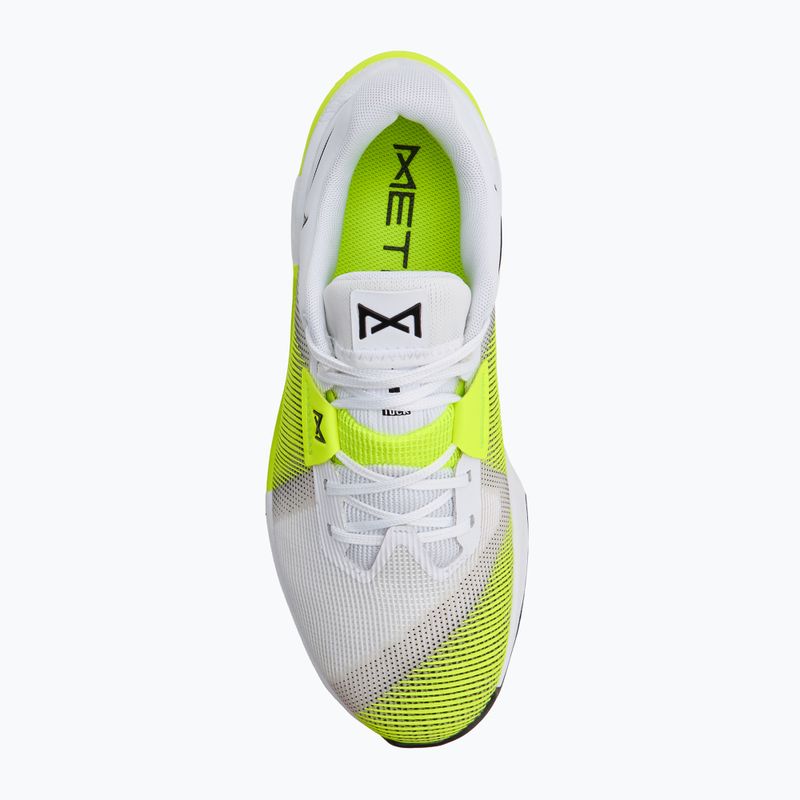 Buty do podnoszenia ciężarów męskie Nike Metcon 10 white/volt/black 5