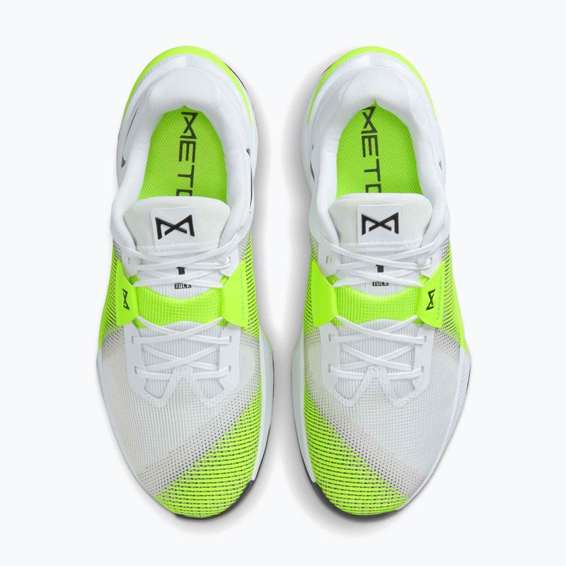 Buty do podnoszenia ciężarów męskie Nike Metcon 10 white/volt/black 5