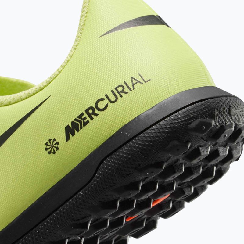 Buty piłkarskie dziecięce Nike Mercurial Vapor 16 Club TF limelight/hyper crimson/volt 9
