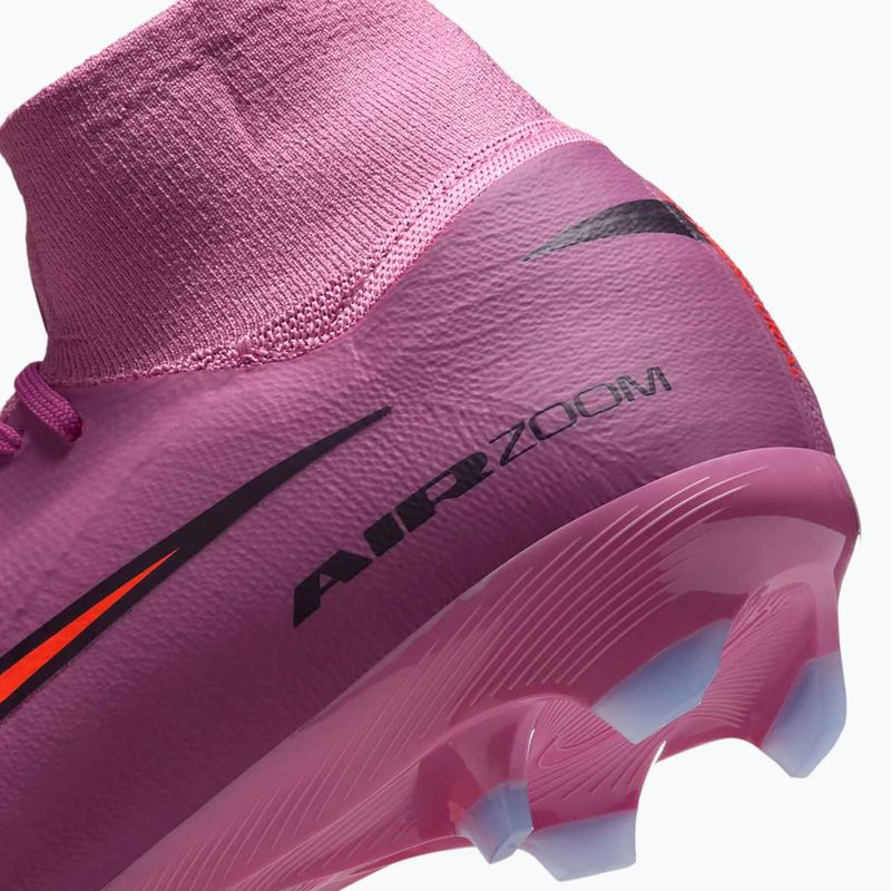 Buty piłkarskie dziecięce Nike Mercurial Superfly 10 Academy LV8 FG/MG university red/dark obsidian 8