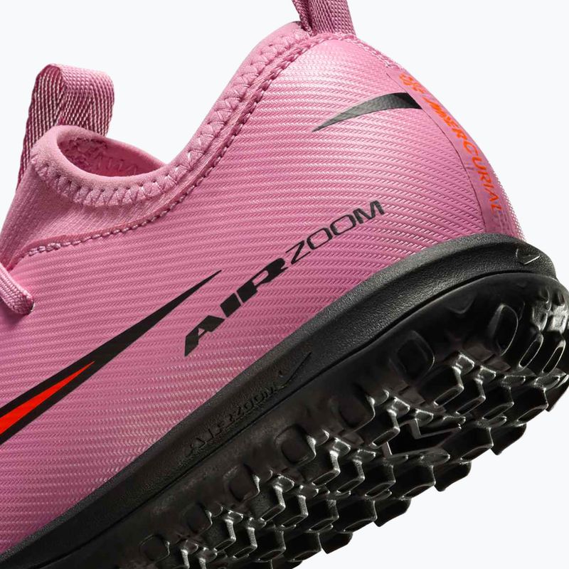 Buty piłkarskie dziecięce Nike Mercurial Vapor 16 Academy TF magic flamingo/black/total crimson 7