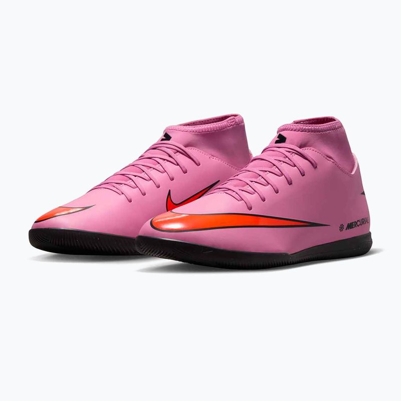 Buty piłkarskie męskie Nike Mercurial Superfly 10 Club IC magic flamingo/black/total crimson 10
