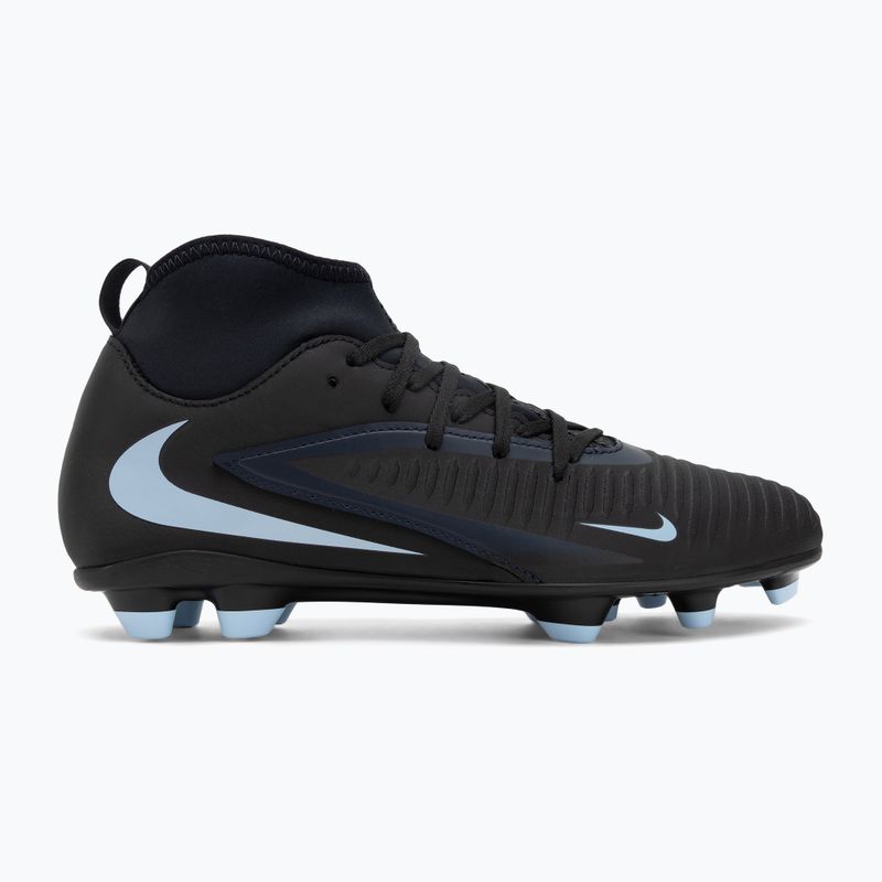 Buty piłkarskie męskie Nike Phantom 6 High Club FG/MG black/black 2