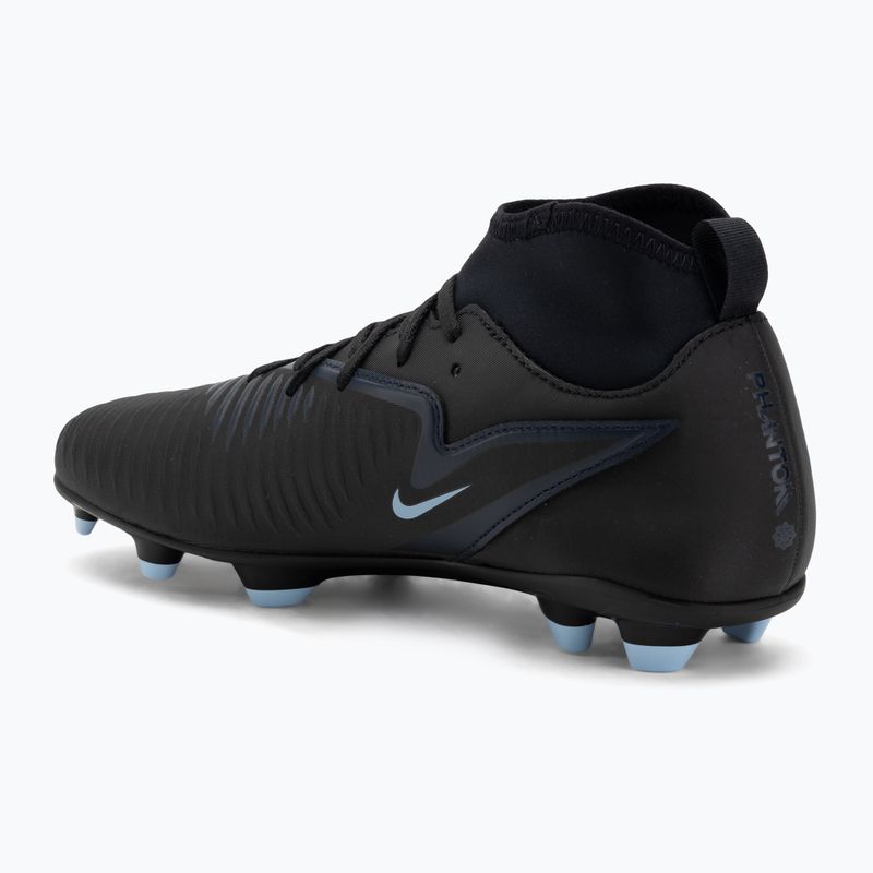 Buty piłkarskie męskie Nike Phantom 6 High Club FG/MG black/black 3