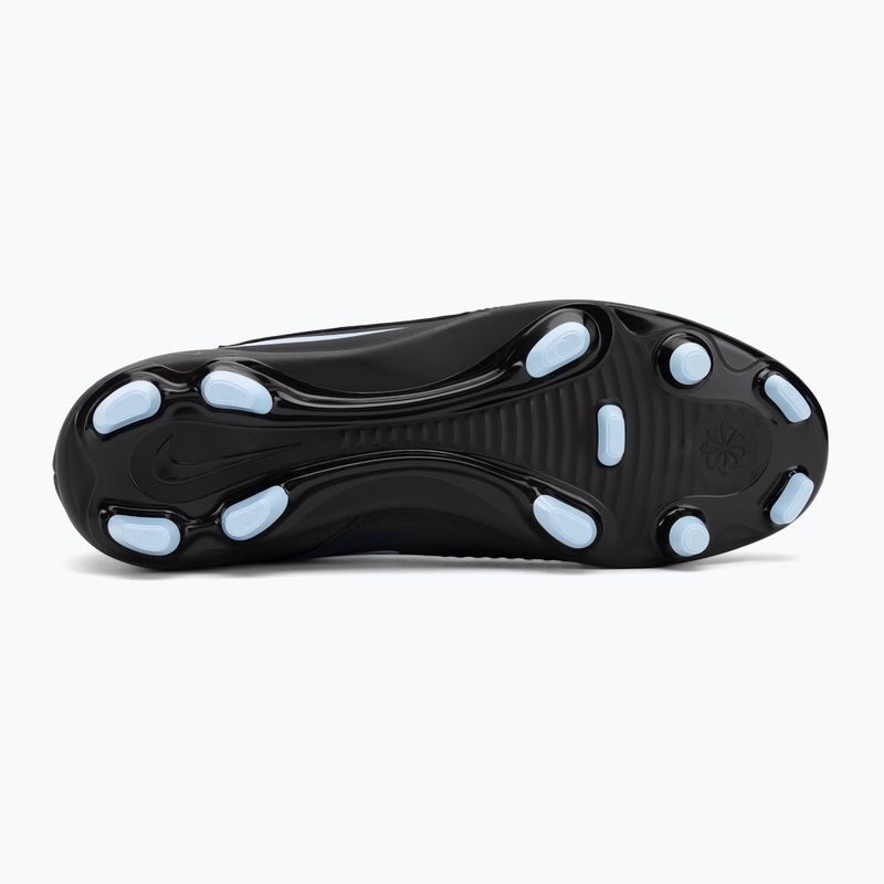 Buty piłkarskie męskie Nike Phantom 6 High Club FG/MG black/black 4