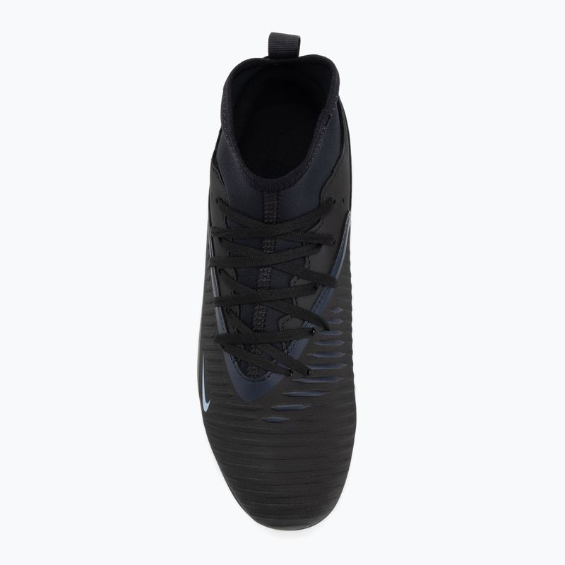 Buty piłkarskie męskie Nike Phantom 6 High Club FG/MG black/black 5