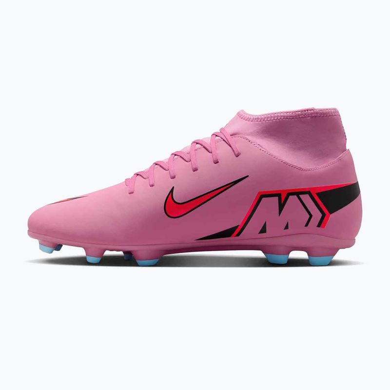 Buty piłkarskie męskie Nike Mercurial Superfly 10 Club FG/MG magic flamingo/black/total crimson 9