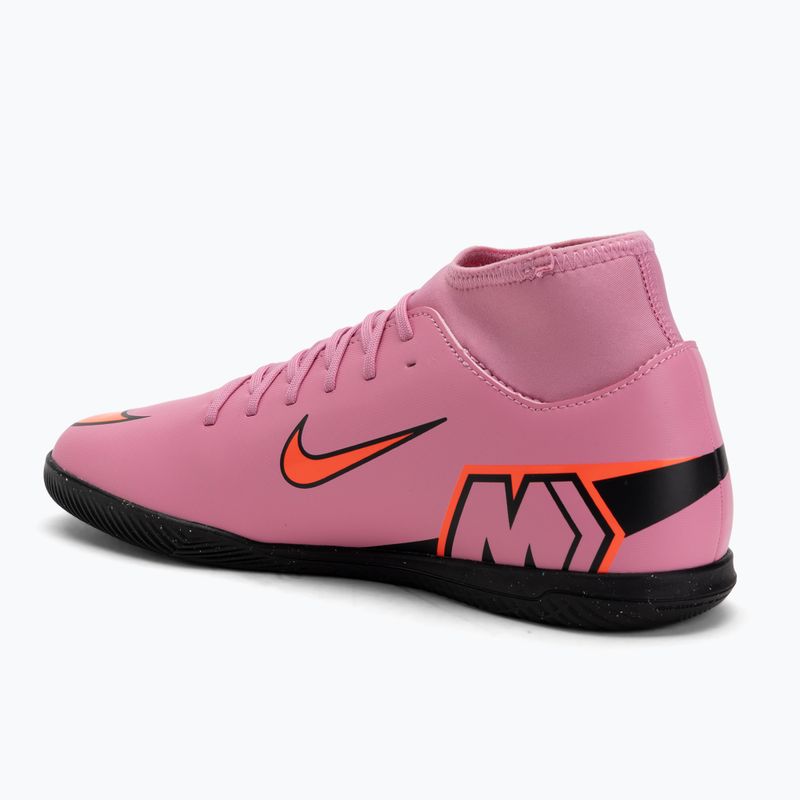 Buty piłkarskie męskie Nike Mercurial Superfly 10 Club IC magic flamingo/black/total crimson 3