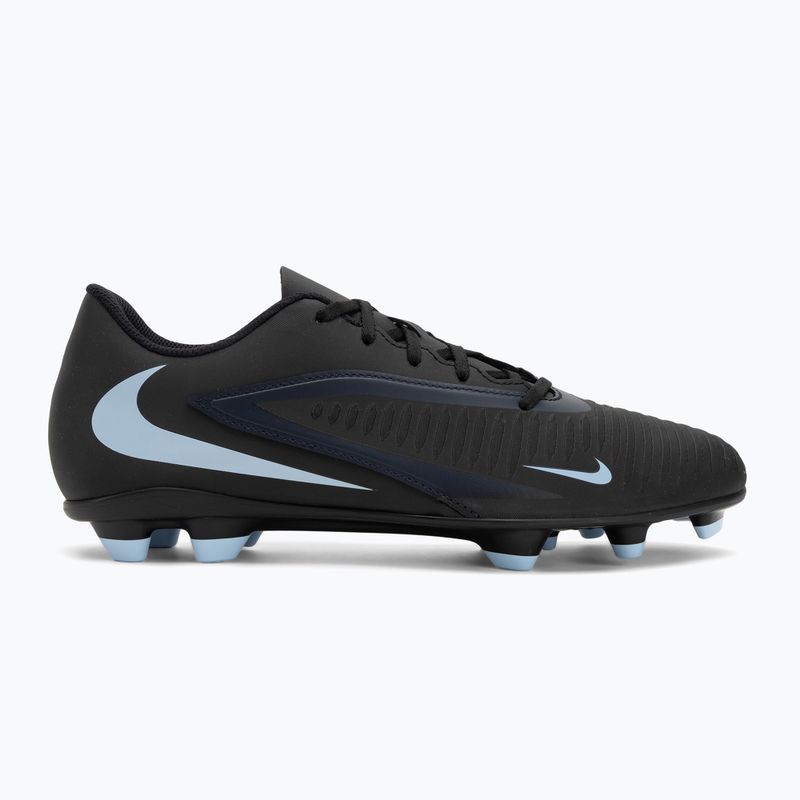 Buty piłkarskie męskie Nike Phantom 6 Low Club FG/MG black/black 2