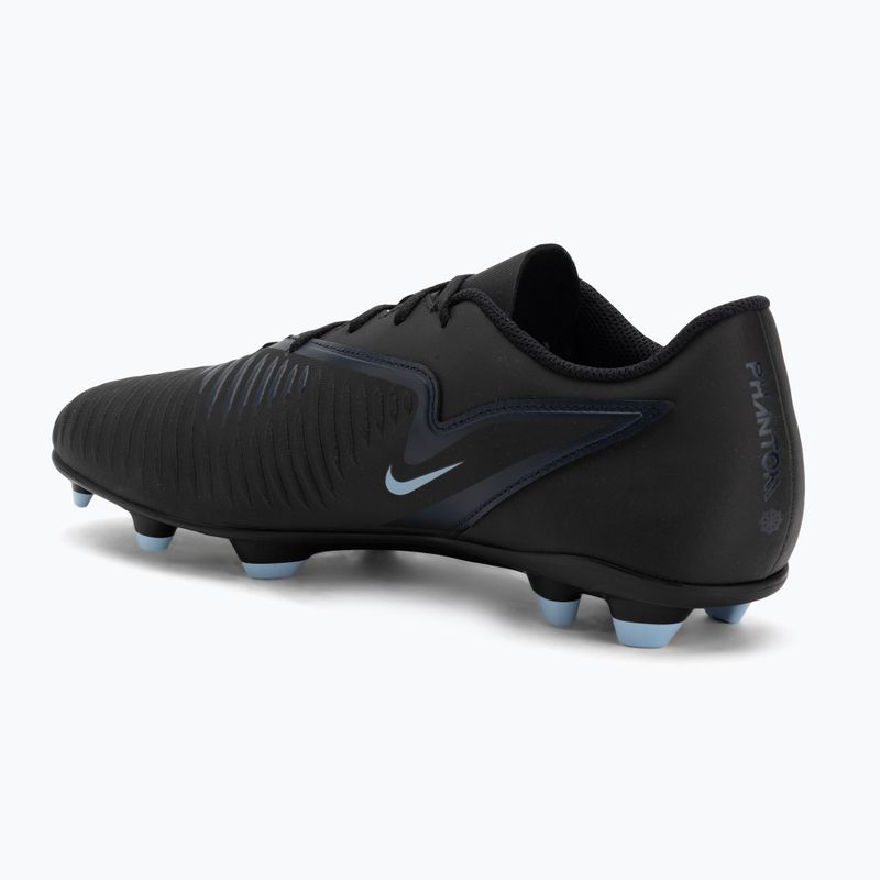 Buty piłkarskie męskie Nike Phantom 6 Low Club FG/MG black/black 3