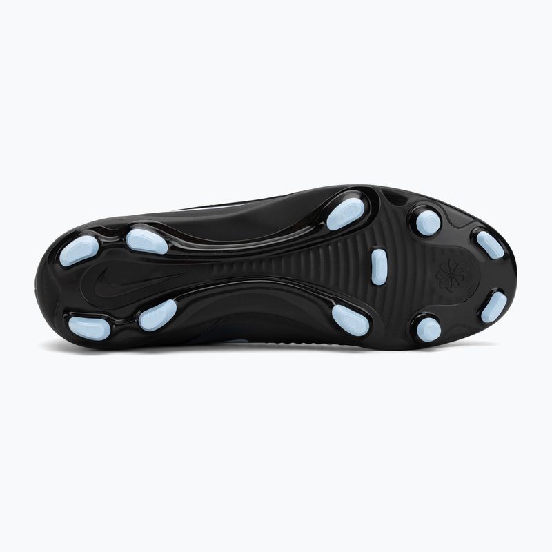 Buty piłkarskie męskie Nike Phantom 6 Low Club FG/MG black/black 4