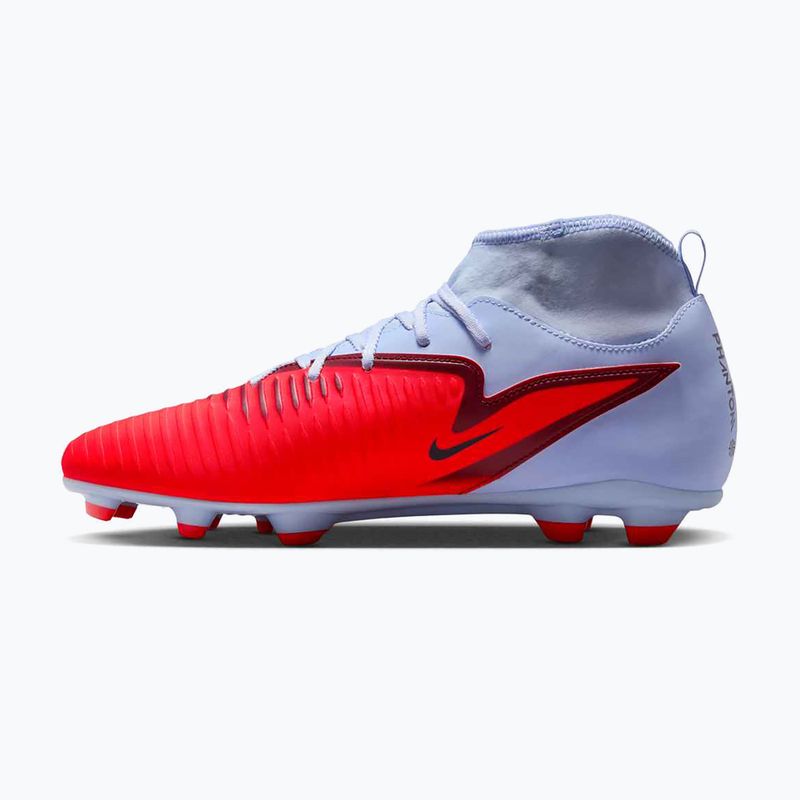 Buty piłkarskie męskie Nike Phantom 6 High Club FG/MG royal tint/bright crimson 2