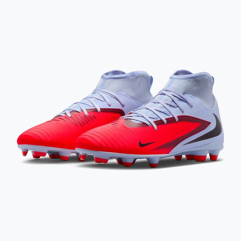 Buty piłkarskie męskie Nike Phantom 6 High Club FG/MG royal tint/bright crimson 3