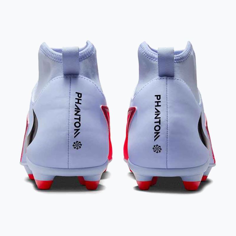 Buty piłkarskie męskie Nike Phantom 6 High Club FG/MG royal tint/bright crimson 4