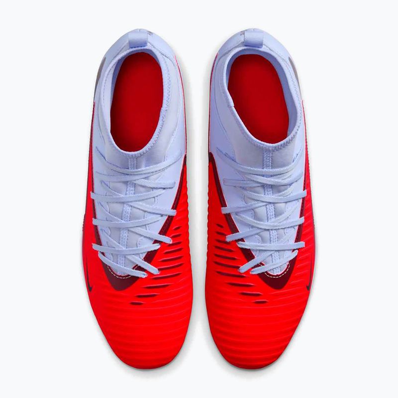 Buty piłkarskie męskie Nike Phantom 6 High Club FG/MG royal tint/bright crimson 6