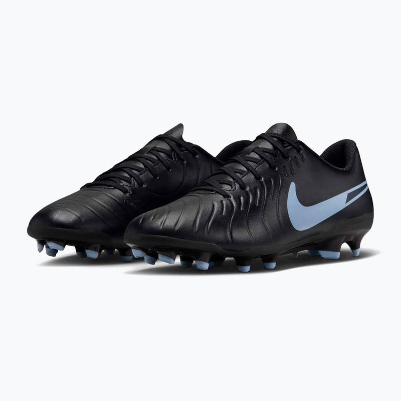 Buty piłkarskie męskie Nike Tiempo Legend 10 Club FG/MG black/black 10