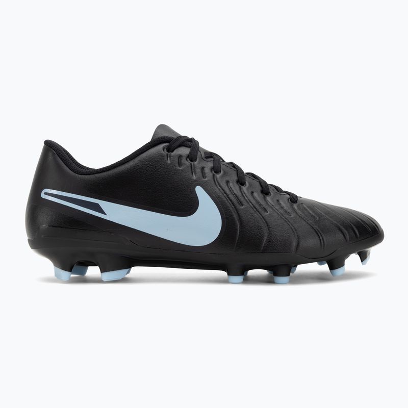 Buty piłkarskie męskie Nike Tiempo Legend 10 Club FG/MG black/black 2