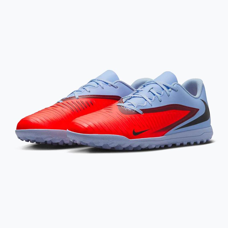 Buty piłkarskie męskie Nike Phantom 6 Low Club TF royal tint/bright crimson/black 3